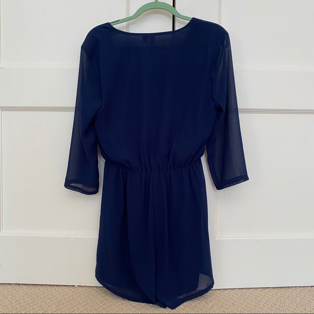 Navy Blue Romper - Picture 3 of 6